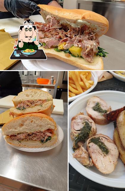 Panino con maiale stirato al Il Buchetto stuzzicherie