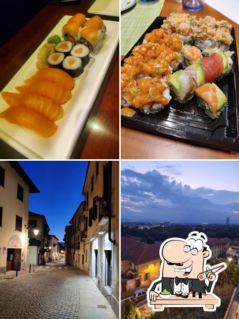 Ordina le varie opzioni di sushi