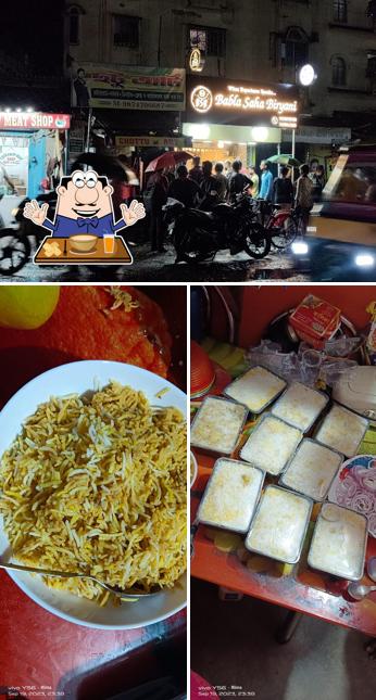 Babla Saha Biriyani is distinguished by food and exterior