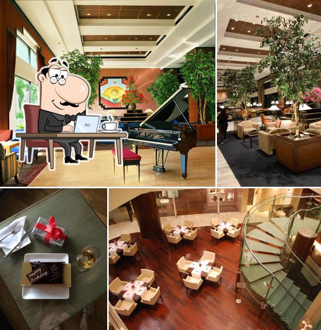 The interior of Cafe at Galleria - Trident