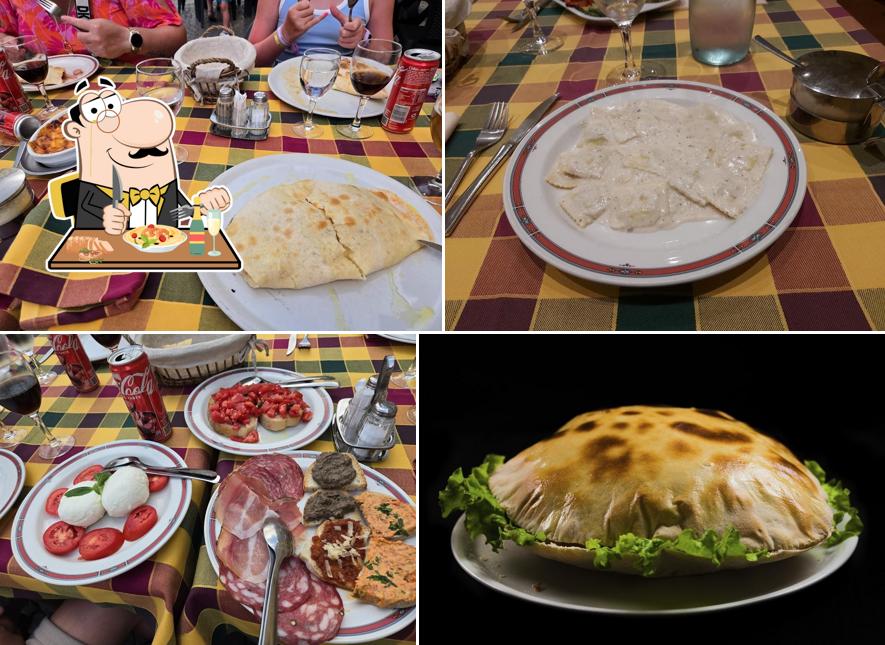 Cibo al Ristorante Stroncapane