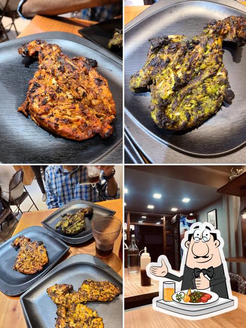 The picture of Cafe Zaika’s food and interior