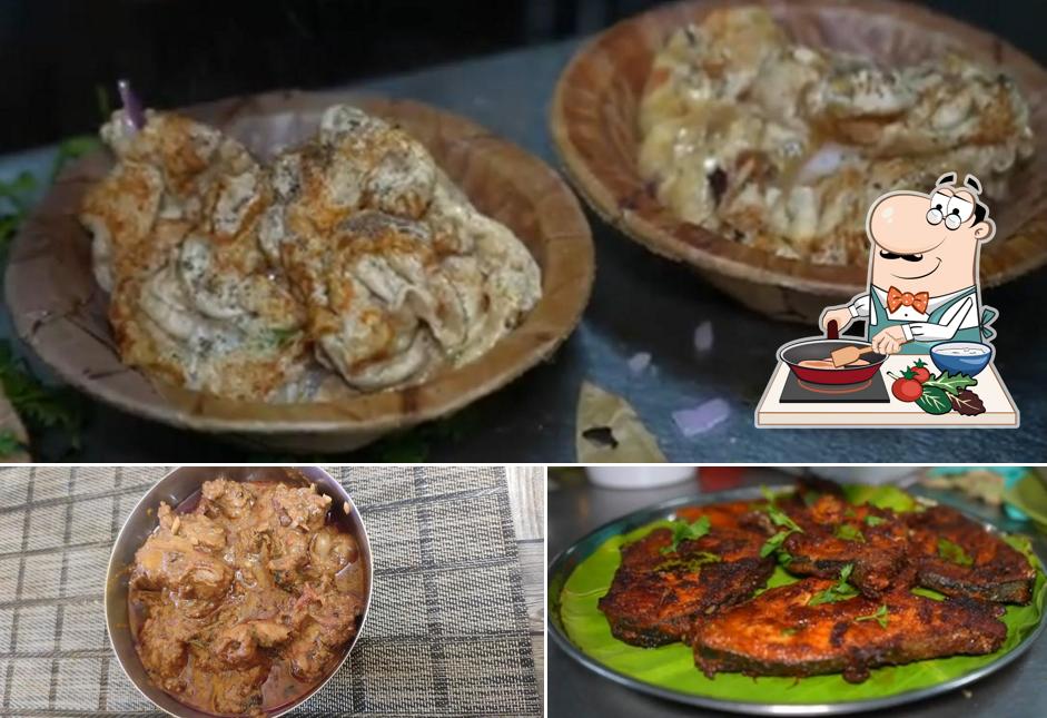 Chicken curry at Kuppusamy Chettinadu Mess (Kooraikadai) Restaurant