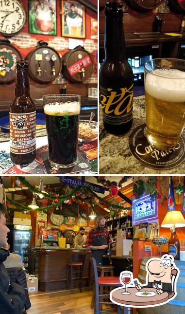 Tra le varie cose da La Tana Del Luppolo si possono trovare la cibo e interni