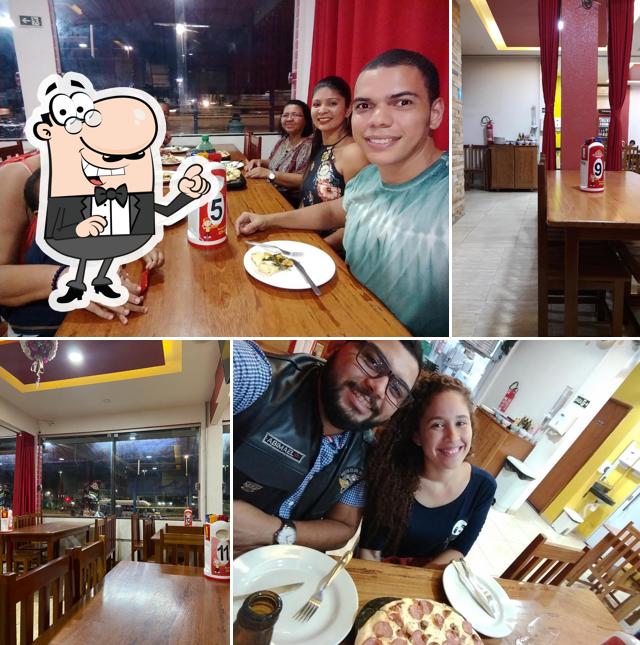 Veja imagens do interior do Mix Pará PIZZARIA