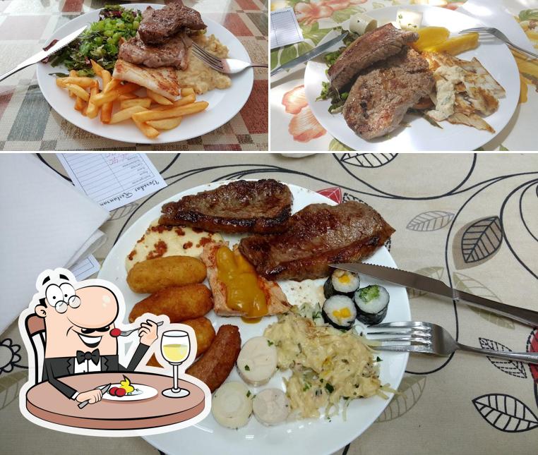Comida em Veredas Grill