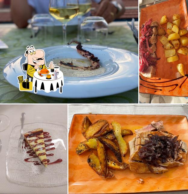 Platti al La Terrazza del Delfino