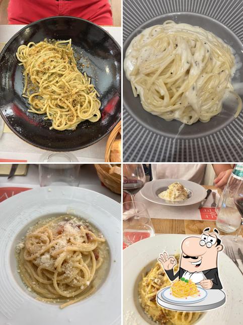 Spaghetti alla carbonara al Sale & Pepe