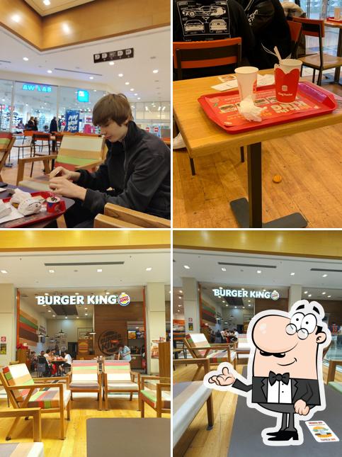 Siediti a un tavolo di Burger King