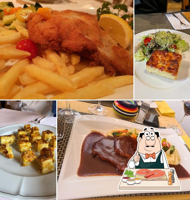 Fish and chips al Hotel Restaurant Linde