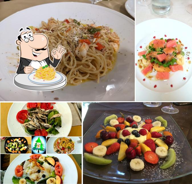 Spaghetti alla carbonara al Pino Banana