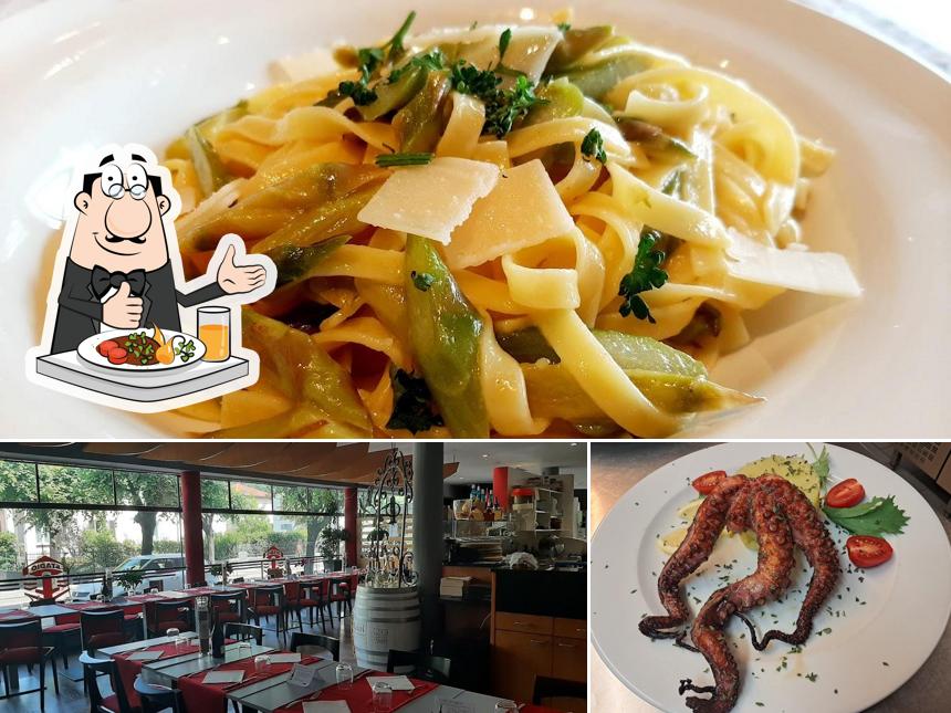 Guarda la foto che mostra la cibo e interni di Ristorante-Bar Stadio