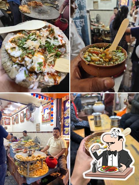 Food at Keshri Chat Bhandar