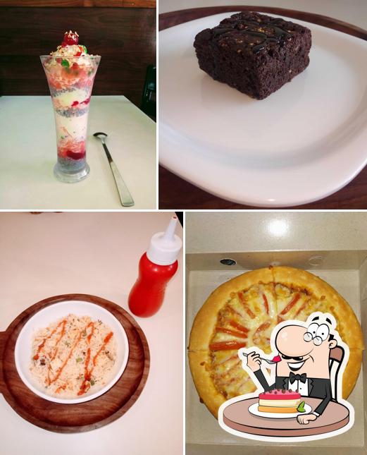 Libra's Pizza serves a number of desserts