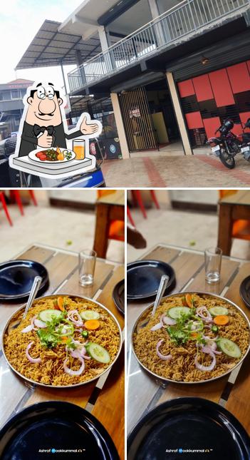The restaurant's food and exterior