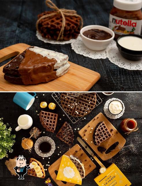 Enjoy a drink at Waffee & Co