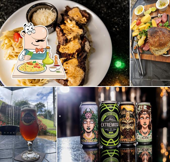 Comida em Restaurante e Cervejaria Extremosa