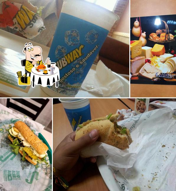 Comida em Subway