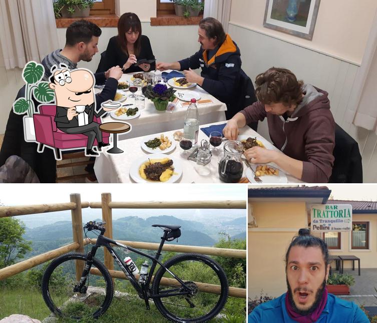 Gli interni di Trattoria Da Tranquillo