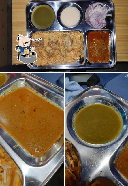 Food at Chaska restaurant