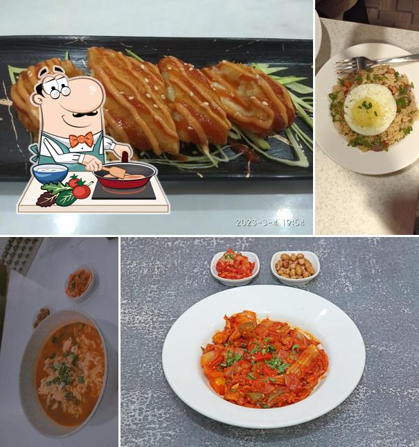 Chicken curry at Kia's Cafe Delicious Korean