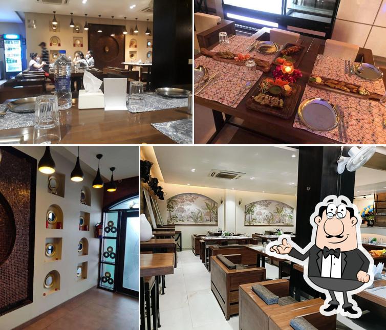 The interior of Nai Dilli Restaurant