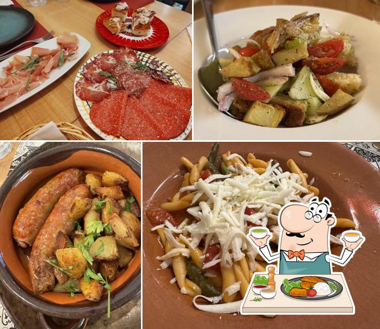 Cibo al Osteria Santa Lucia
