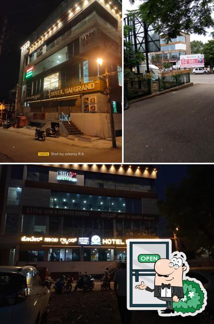 The exterior of HOTEL SAI GRAND
