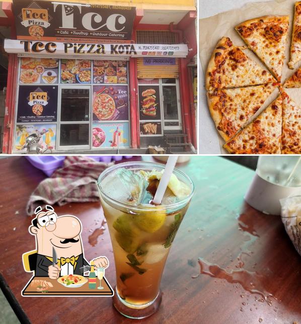 Meals at Tcc pizza kota
