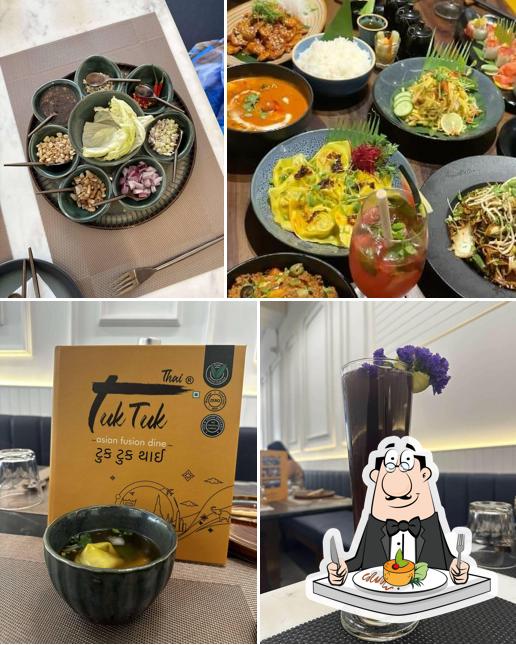 Food at Tuk Tuk Thai – Pure Veg Pan Asian Fine Dine Restaurant Bodakdev Ahmedabad. Best Pad Thai & Bao, Thai Food & Sushi Ahmedabad