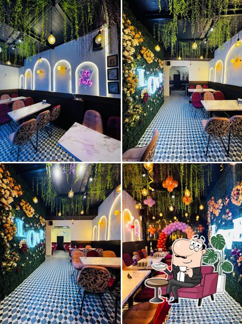The interior of Zaika E Dilli- Best restaurant