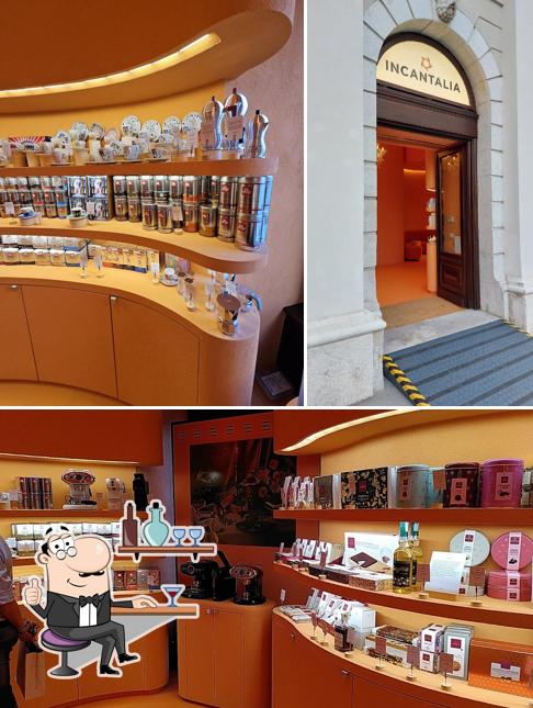 Gli interni di illy Shop