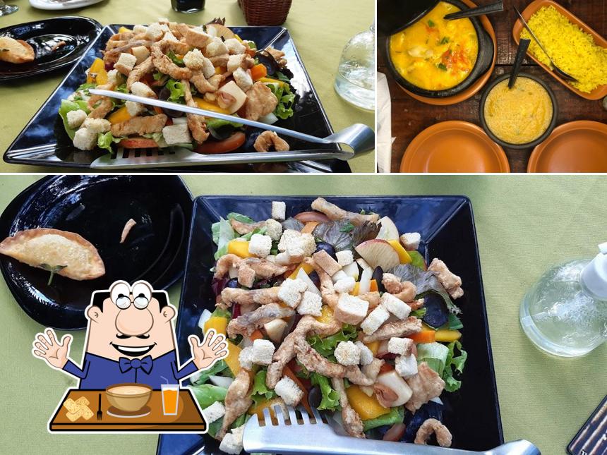 Comida em Arco Iris Trutas