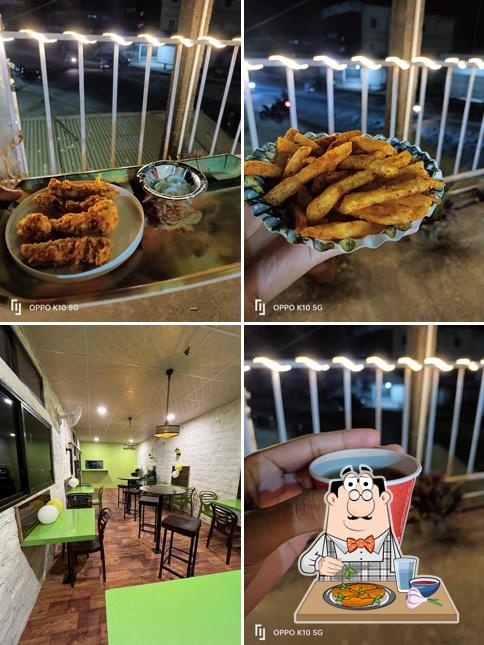 Chicken wings at ChaiAarambh