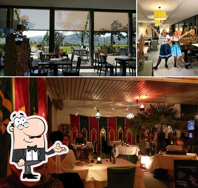 Gli interni di Restaurant Sporrer