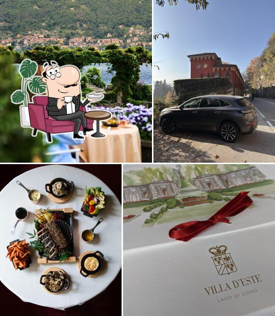 Gli interni di Grill di Villa D’Este