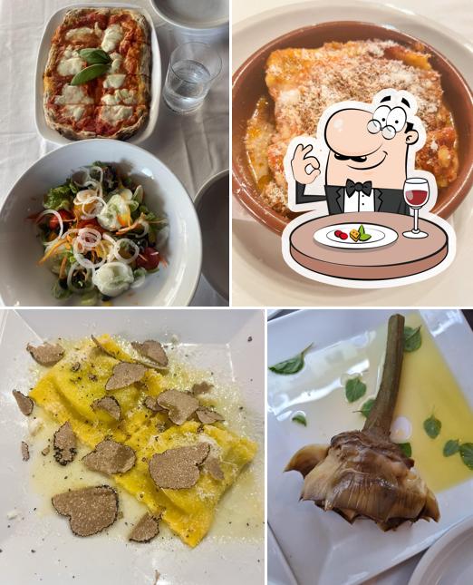 Platti al Taverna Lino Cucina Italiana dal 1947 Mura Vaticane