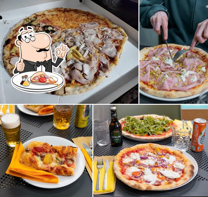 Ordina tra le molte varianti di pizza