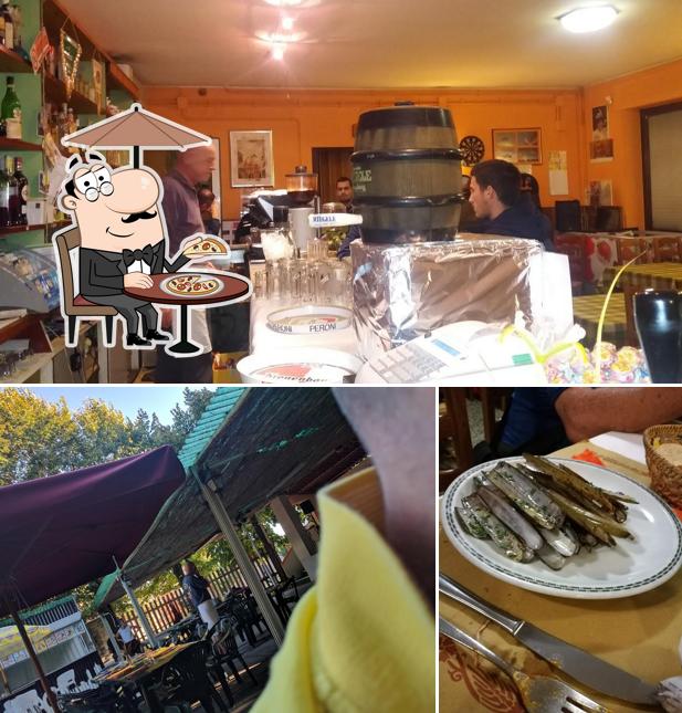 Gli esterni di Trattoria al Cacciatore