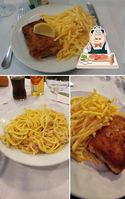 Fish and chips al Bodega zum Strauss