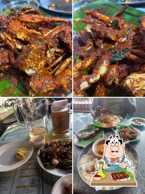 Baby back ribs at Meena Sea food Restaurant