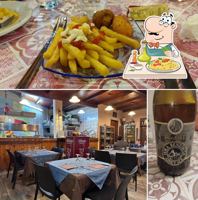 Questa è la immagine che presenta la cibo e interni di Al Vecchio Mulino - Ristorante Pizzeria Wine Bar