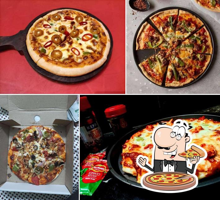 Order pizza at Milkshakes Outlet