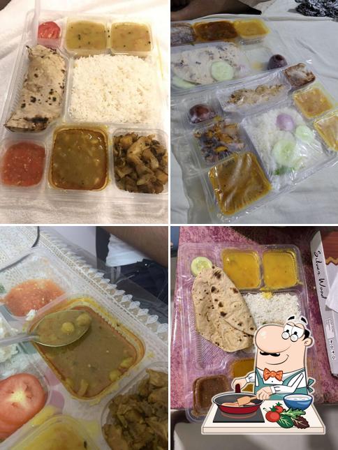 Chicken curry at Om meals Paratha and lassi junction