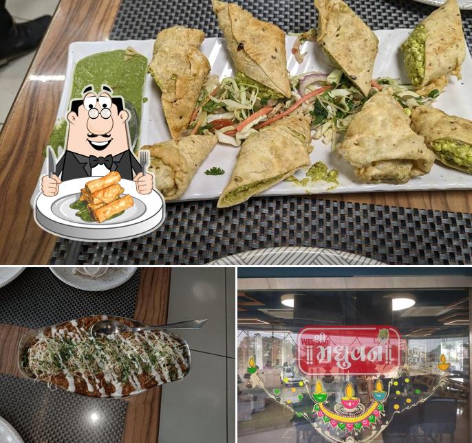 Spring rolls at Shree Madhuvan Restaurant