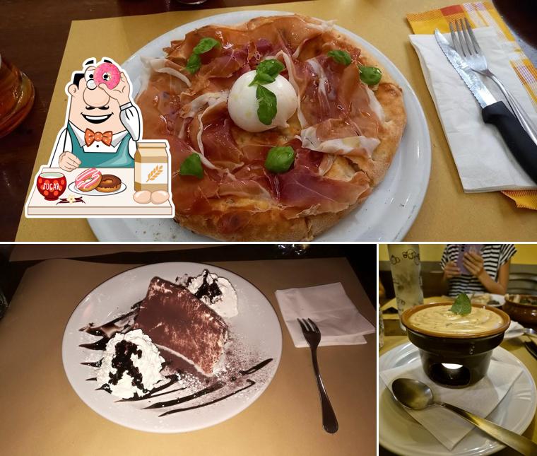 Non scordarti di ordinare un dessert a Ristorante Pizzeria I Tre Archi