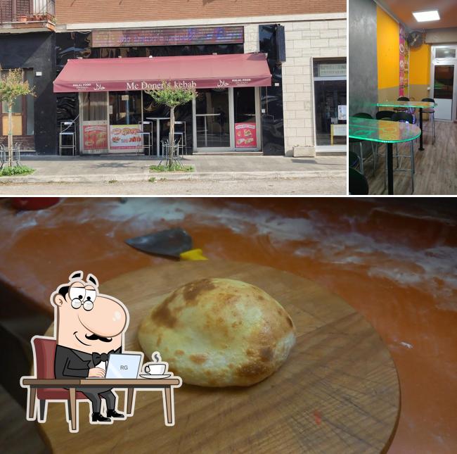 Gli interni di Big Kebab