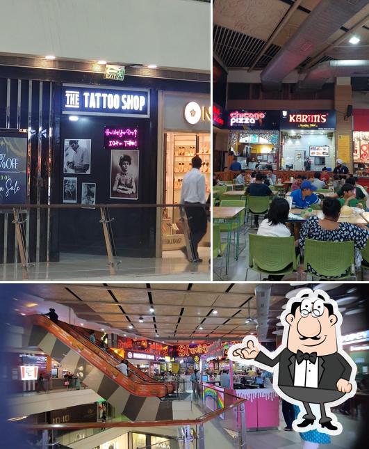 The interior of Karim's