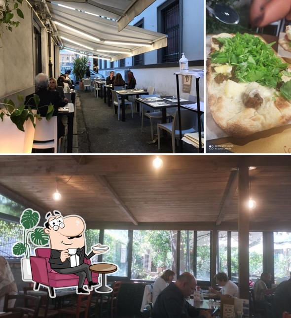 Gli interni di Pinseria trattoria Bella Napoli
