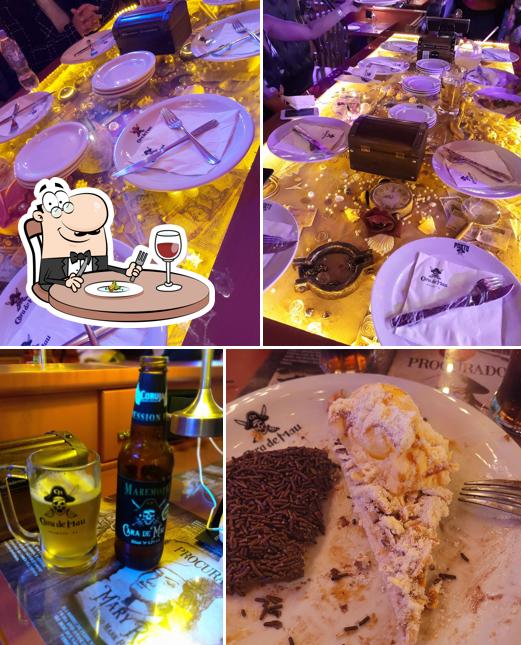 Platos en Pizzaria Cara de Mau